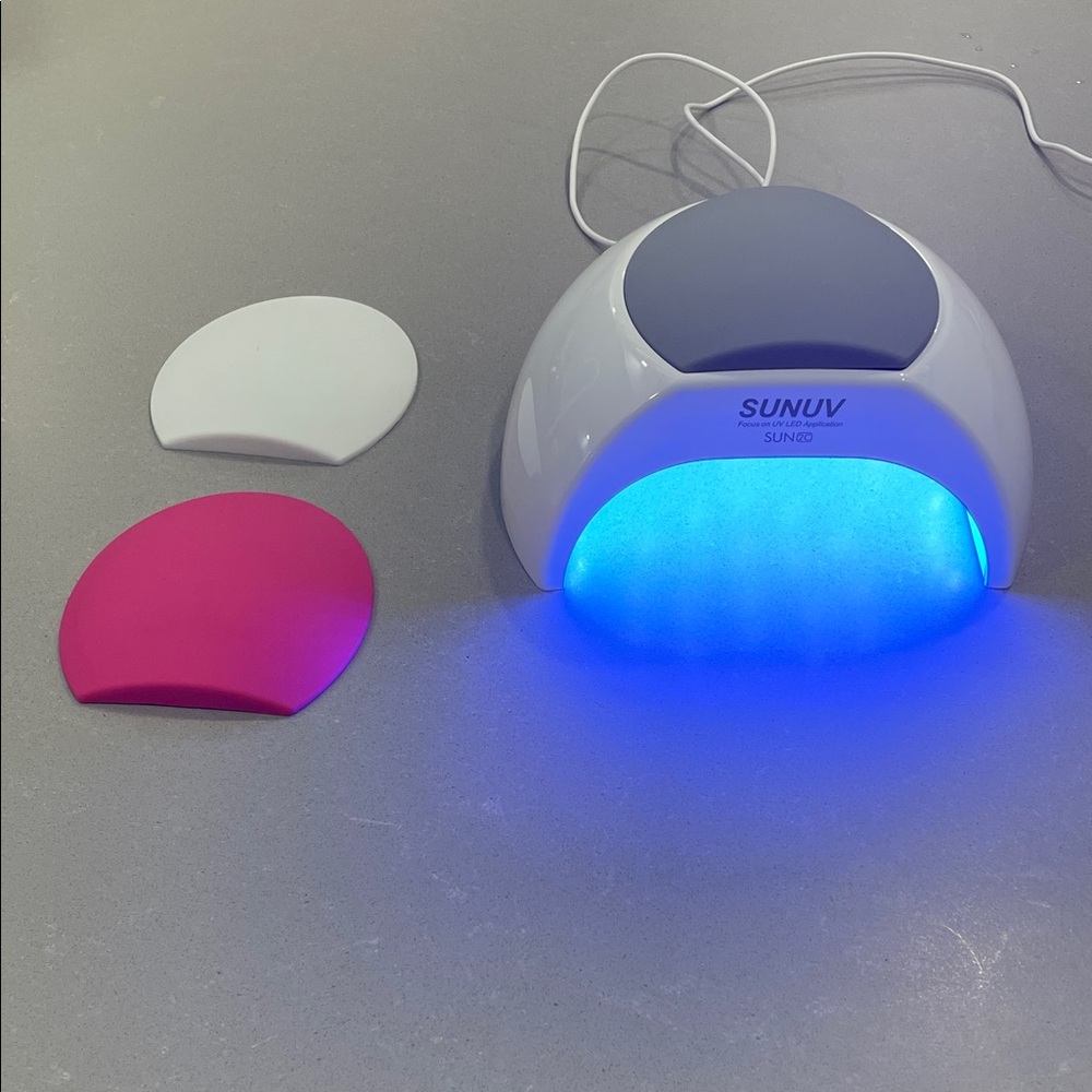 SUNUV Nail Gel Lamp with Interchangeable Covers